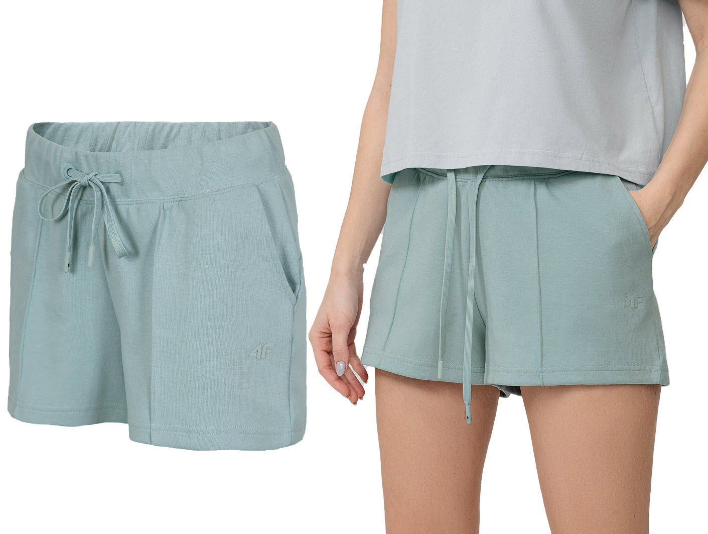 

Krótkie spodenki dresowe 4F SKDD017 Szorty 3XL