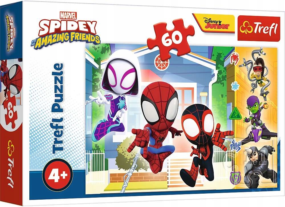 

Puzzle Spidey I Przyjaciele W Świecie Spideya 60E