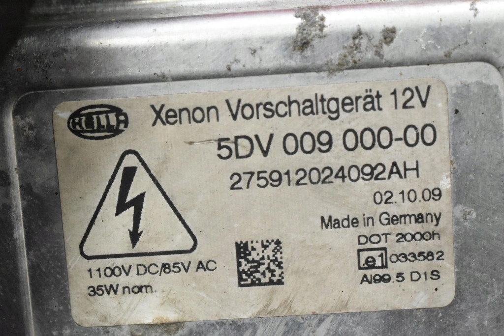 control unit XENON KSENON left 5DV009000-00 BMW E60 E61 LIFT 07-10