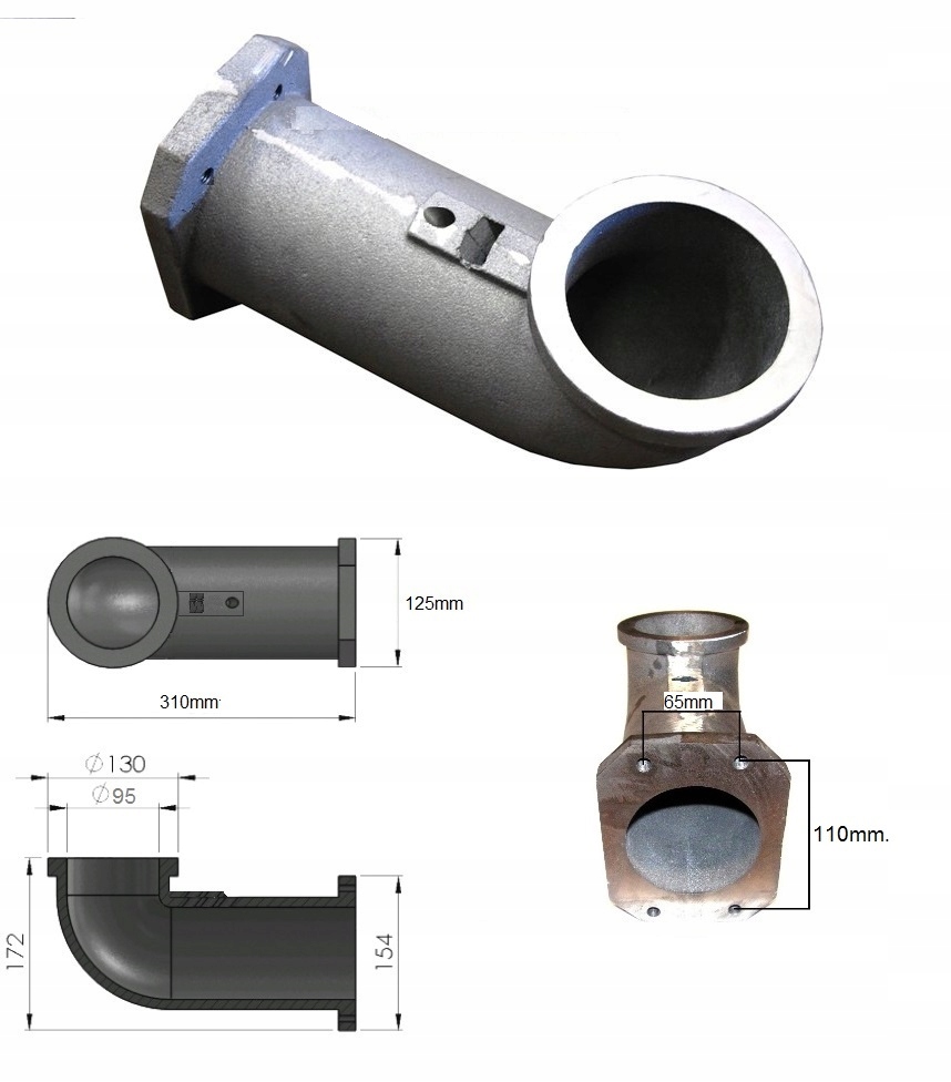 Kolano Pieca Kotła Lazar Ekokomfort Ekoperfect