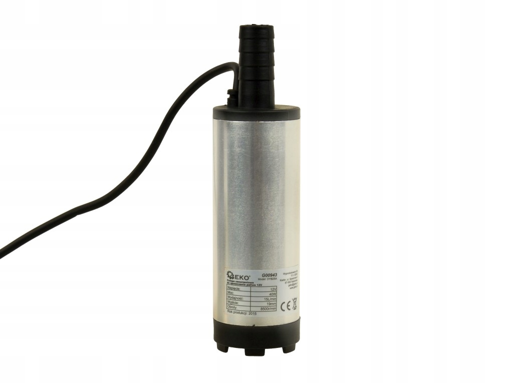 

Pompa Zanurzeniowa do spuszczania paliwa 12V 37mm