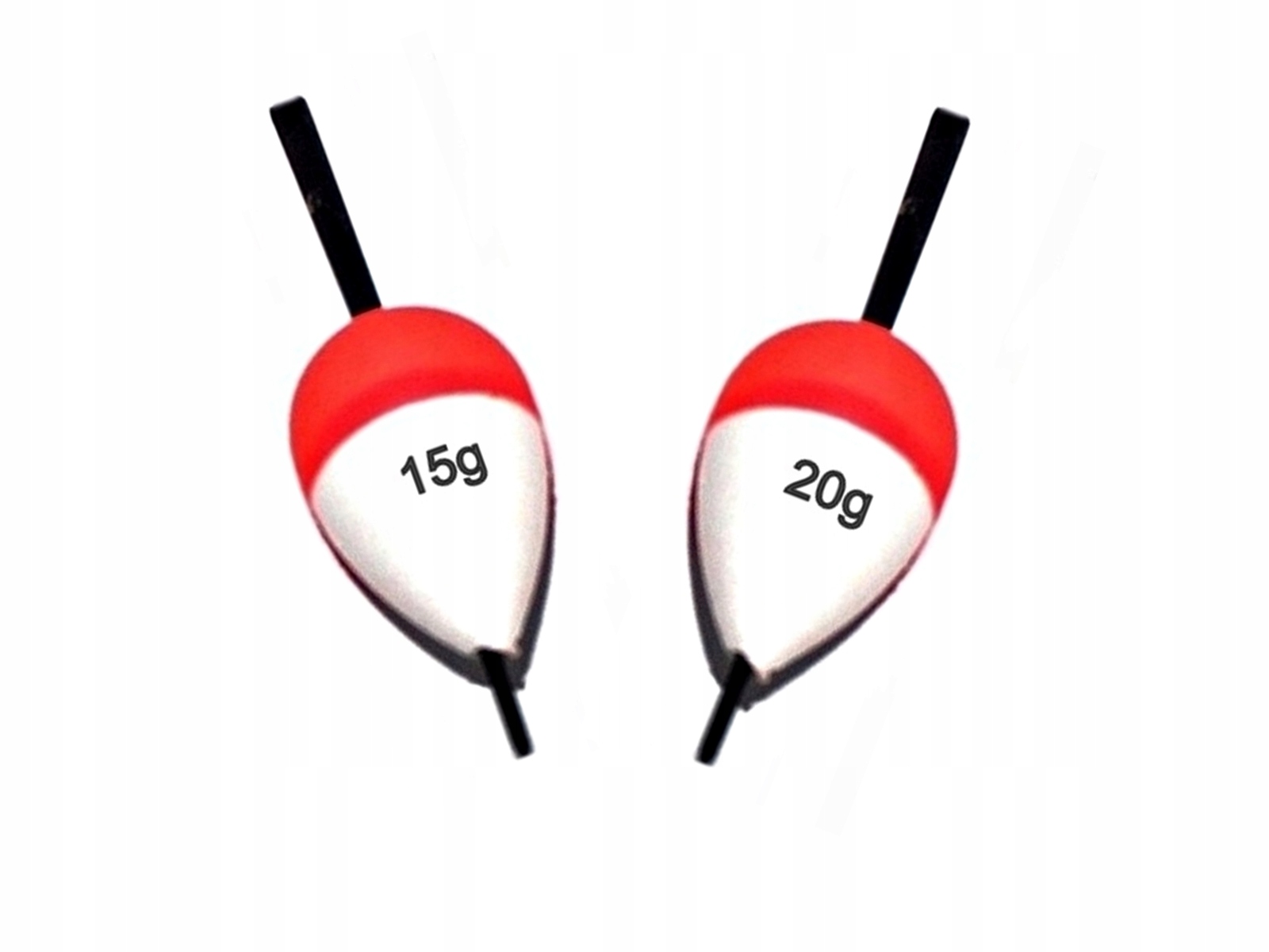 

Dwa Spławiki Żywcowe 15gr. 20gr.