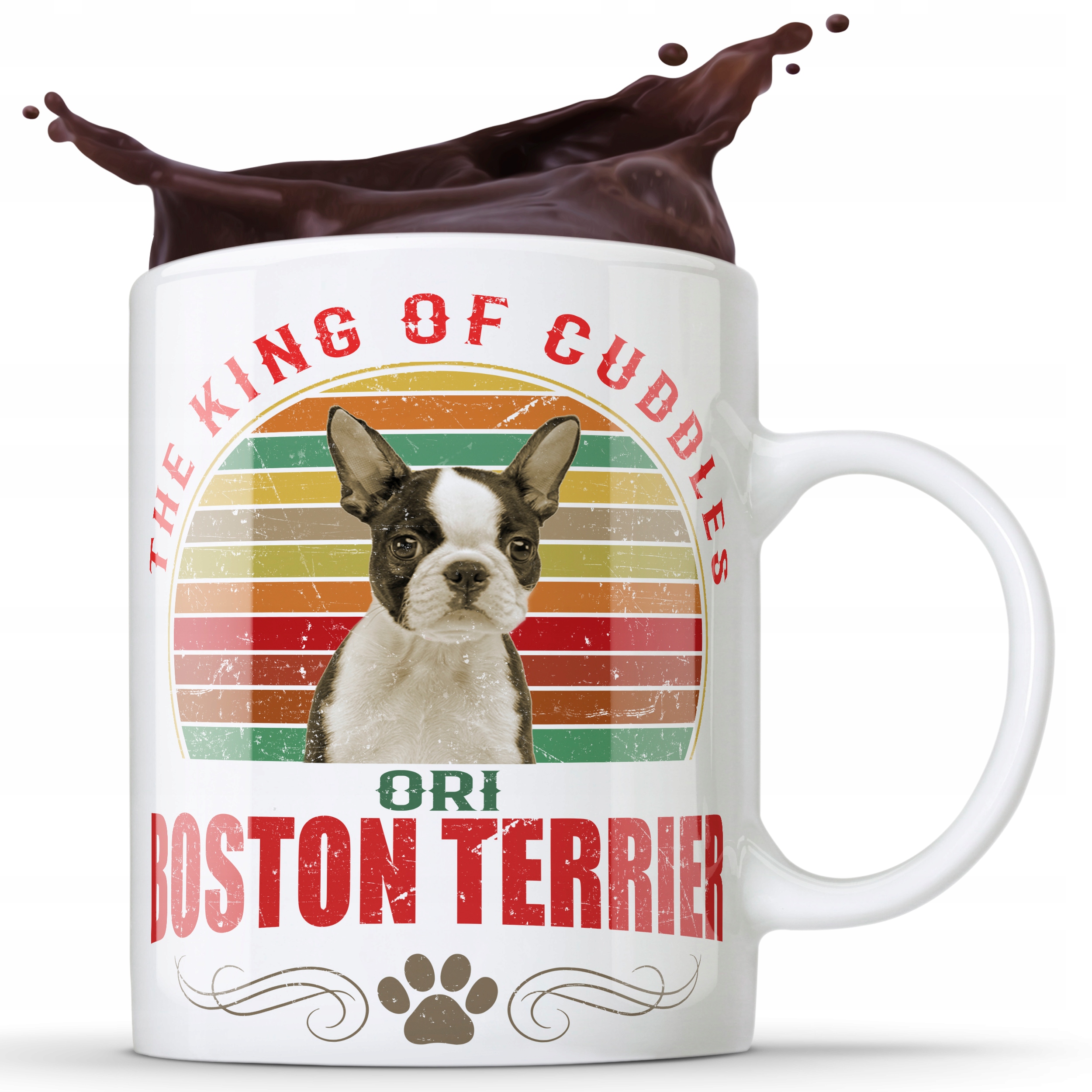 

Kubek Mój Ukochany Pies Rasa Boston Terrier Imię