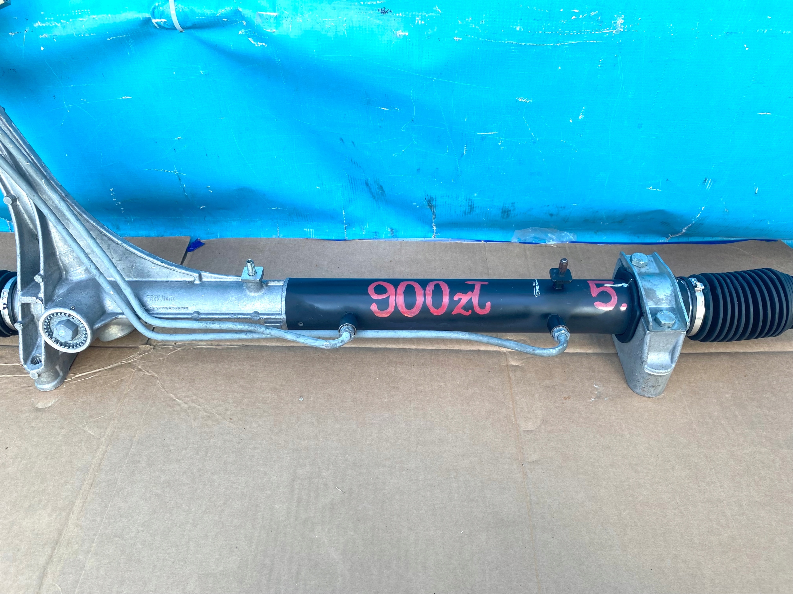 DUCATO JUMPER BOXER 06- control drag rod servo steering DEMONTAZ