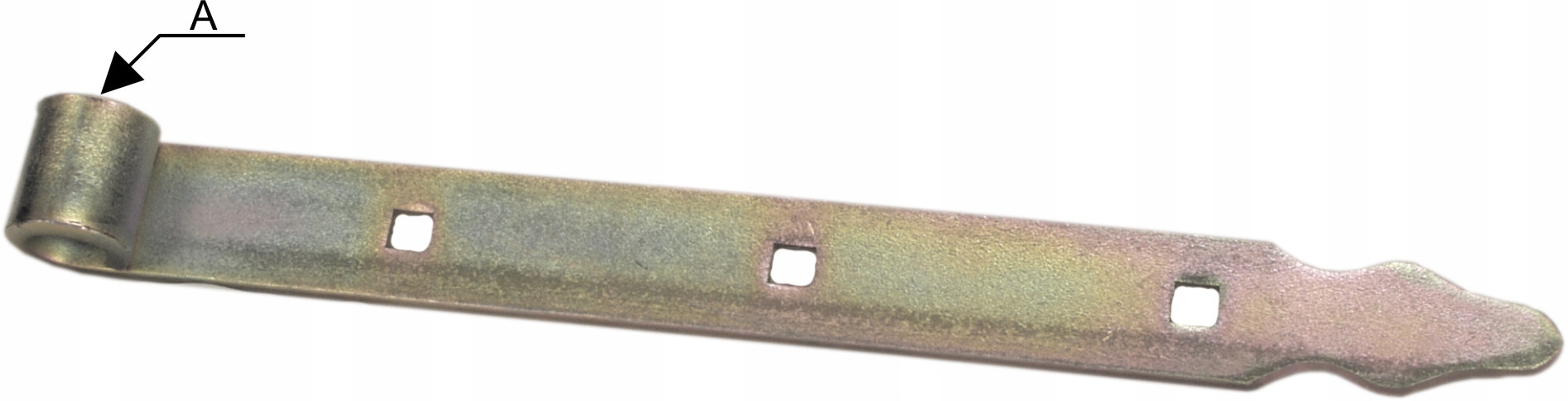 

Zawias pasowy garażowy do bram drzwi L-400 #14 Zn