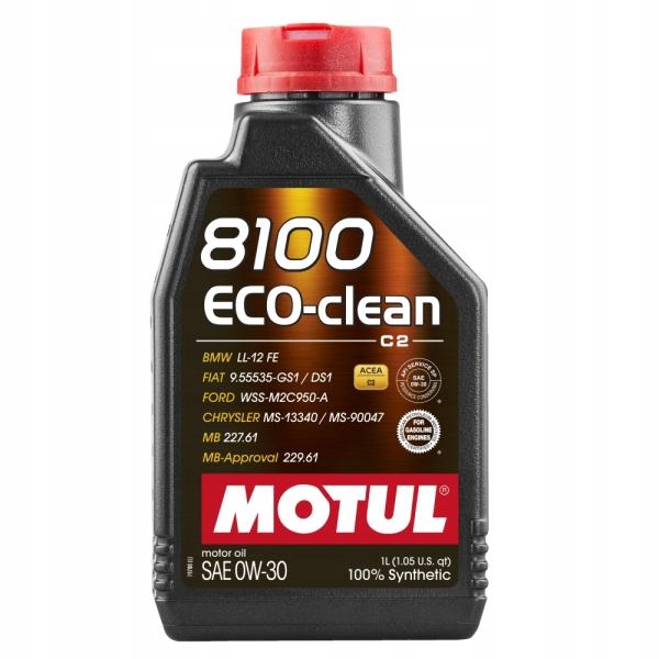 Olej Motul 8100 ECO-clean 0W30 1L 102888