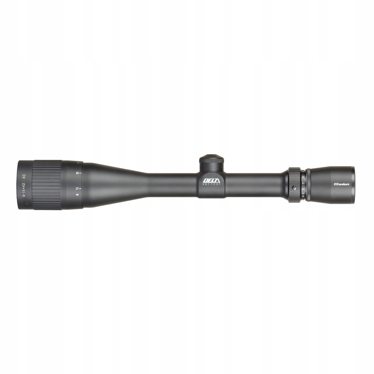 Luneta Delta Optical Titanium 4-16x42 MilDot Wypełniona azotem 6000 J