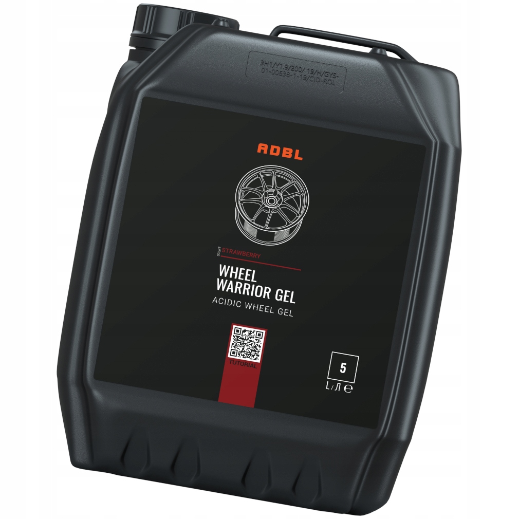 Adbl Wheel Warrior Gel 5L Kwaśny Środek Do Bieżącego Mycia Czyszczenia Felg