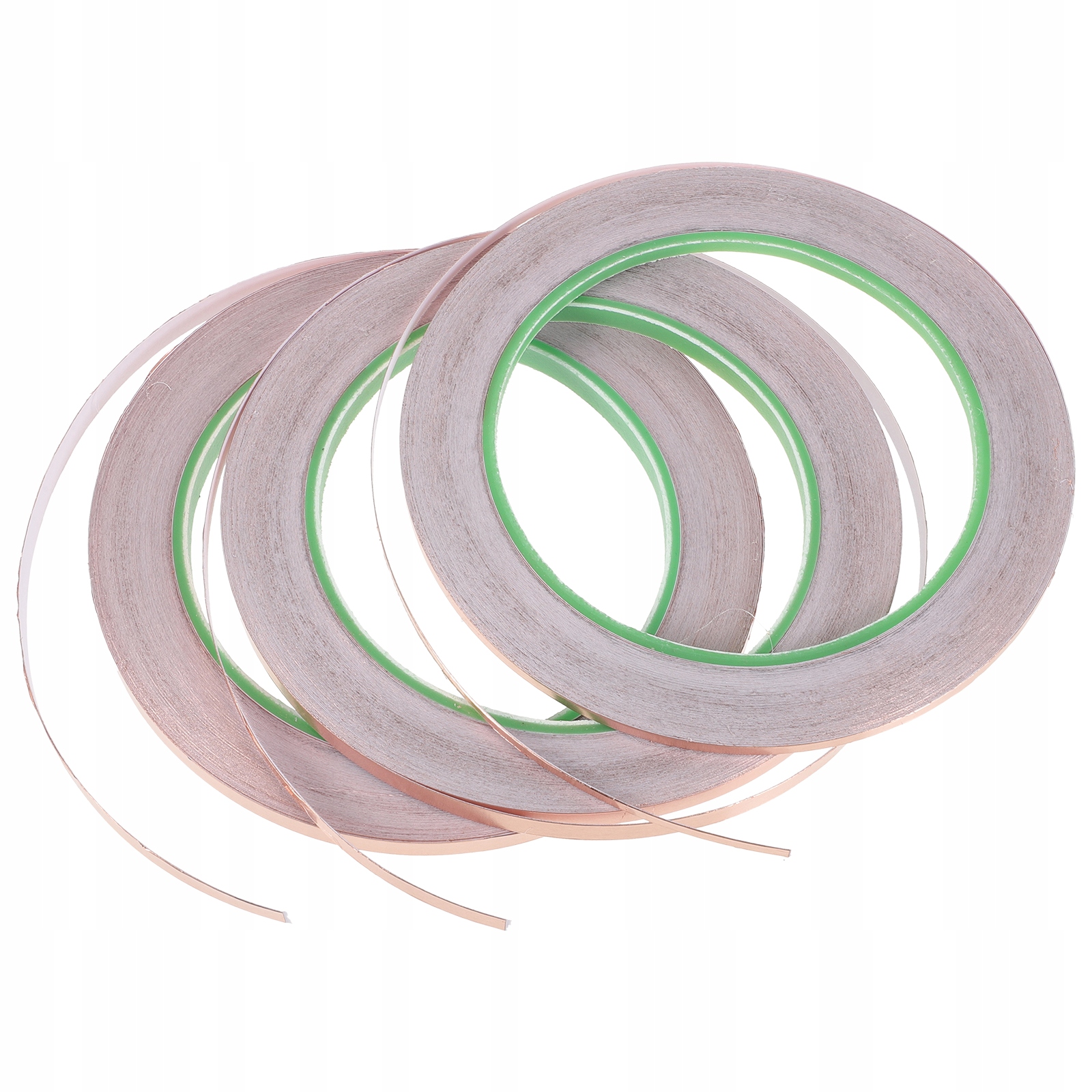 3 ROLKI TAŚMA Z FOLII MIEDZIANEJ MIEDZIANA TAŚMA PRZEWODZĄCA Szerokość 12 mm