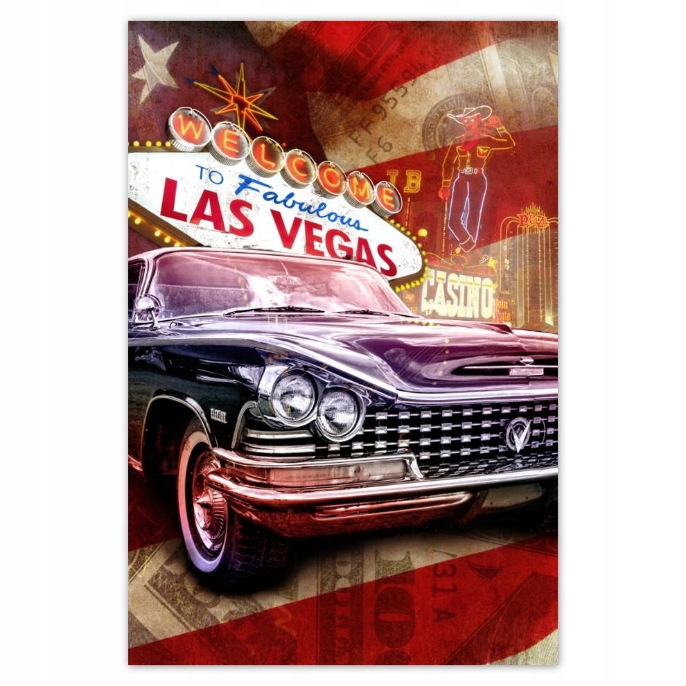 

Plakat samoprzylepny 40x60 Las Vegas