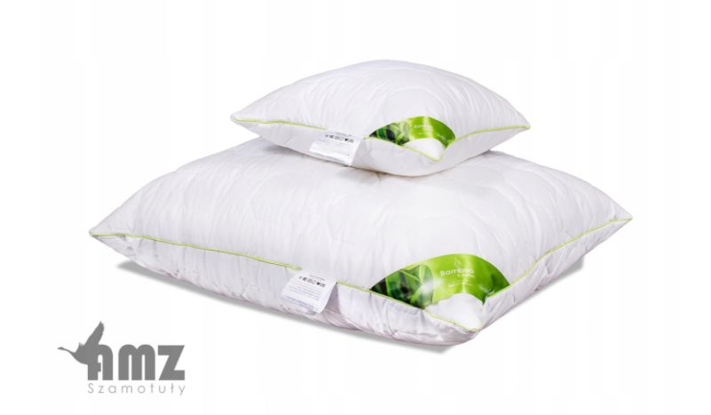 Poduszka BAMBOO pikowana AMZ 40X40 BAMBUS JAKOŚĆ! Marka AMZ