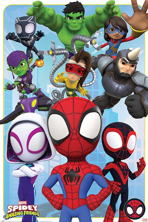 

Marvel Spidey i Super-kumple plakat