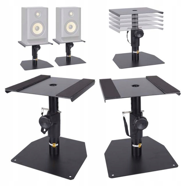STAND4ME MON 15 STATYWY POD MONITORY SUDYJNE ODSŁUCHY AUDIO PARA