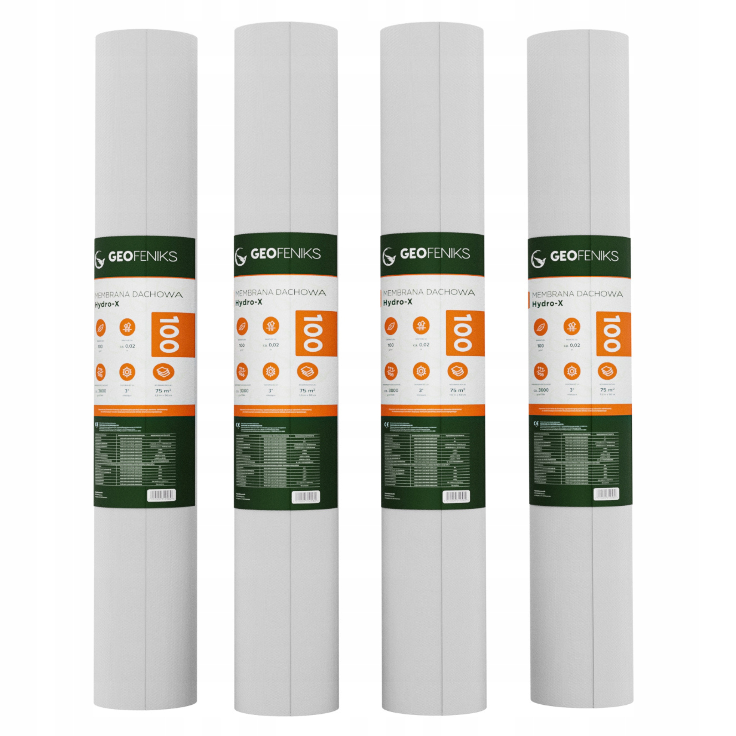 Membrana dachowa 100g Hydro-X Bezpośrednio od Producenta Wiatroizolacja