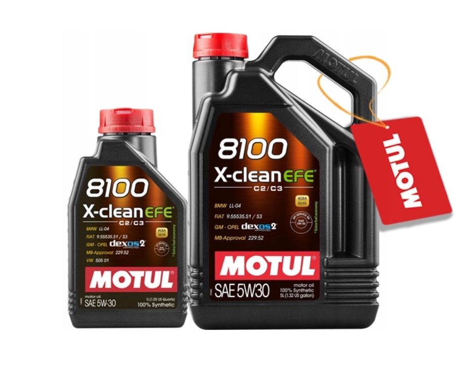 Olej Silnikowy Motul 8100 X-clean Efe 5W30 6L