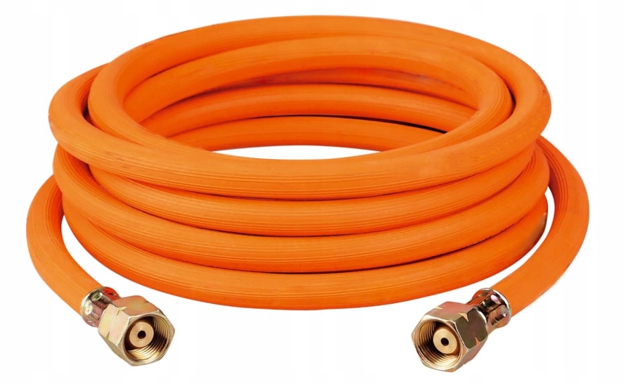 Hadice na propan-butanový plyn Semperit 10 m 20 bar Ø6,3 mm s spojkami 3/8" 3/8"