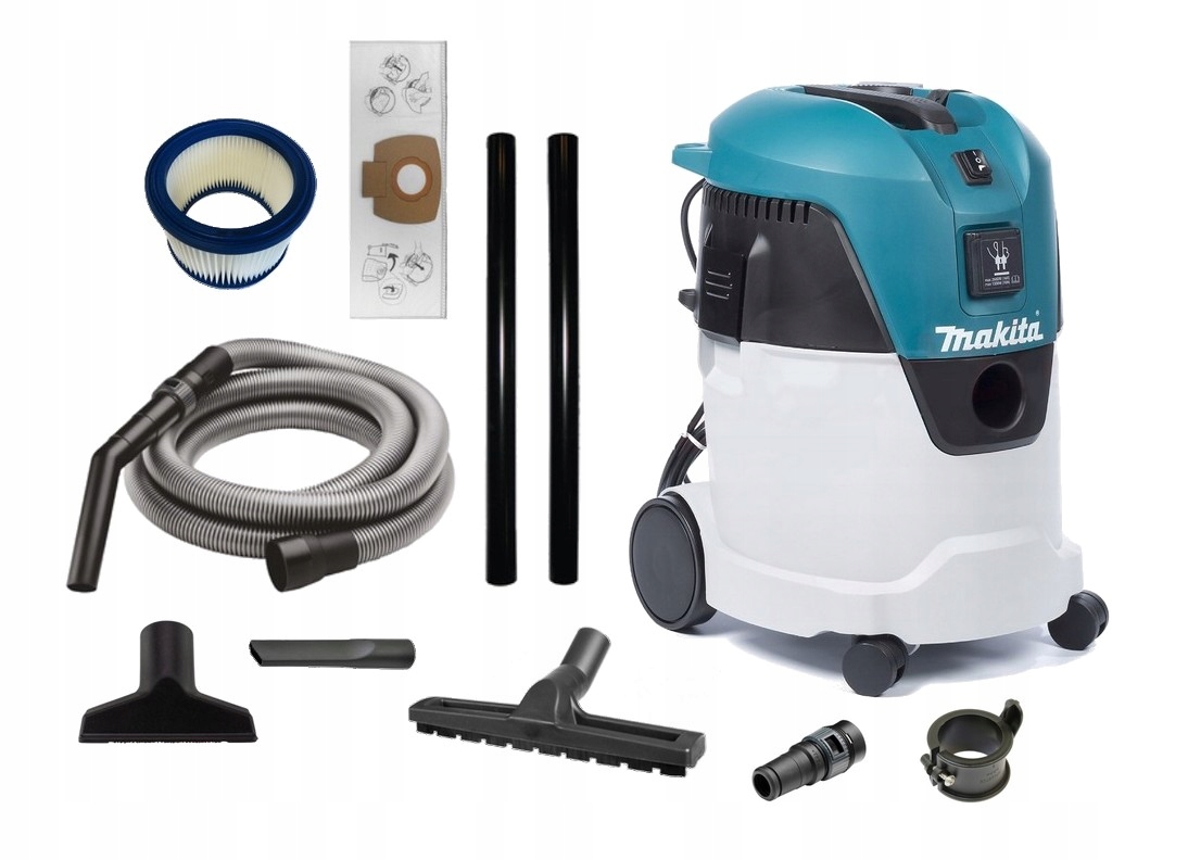 Makita Odkurzacz Przemysłowy 230V 1000W 25L 210 Sucho/Mokro Klasa L VC2512L