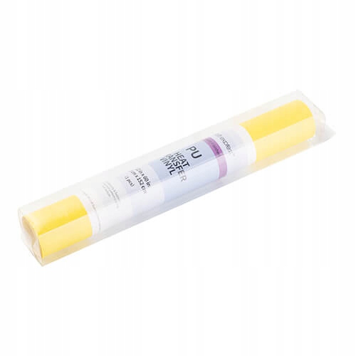 Folia flex - żółta matowa Długość 1524 mm