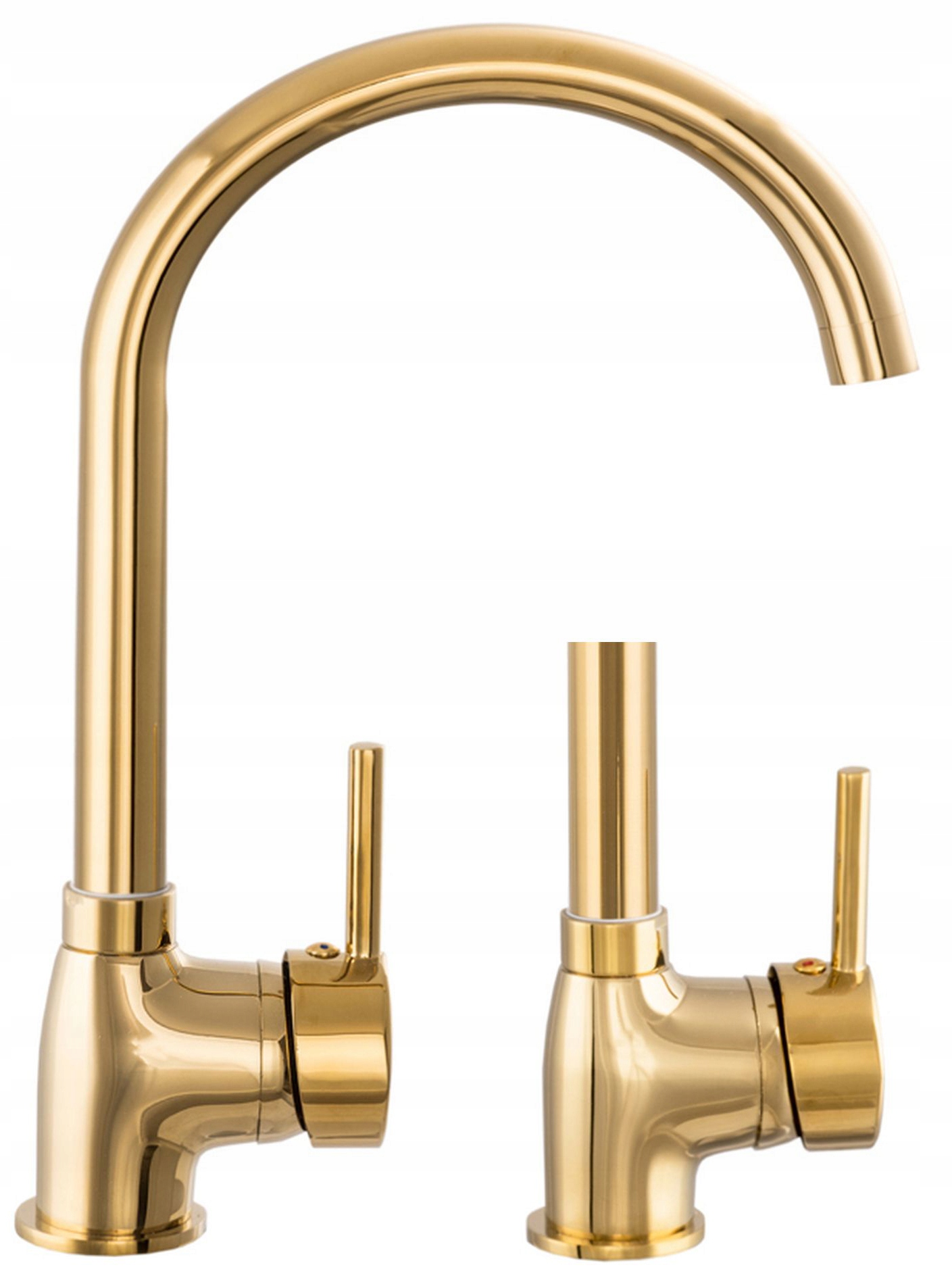 Kuchynská Batéria Do Drezu Zlatý Kohútik Albis