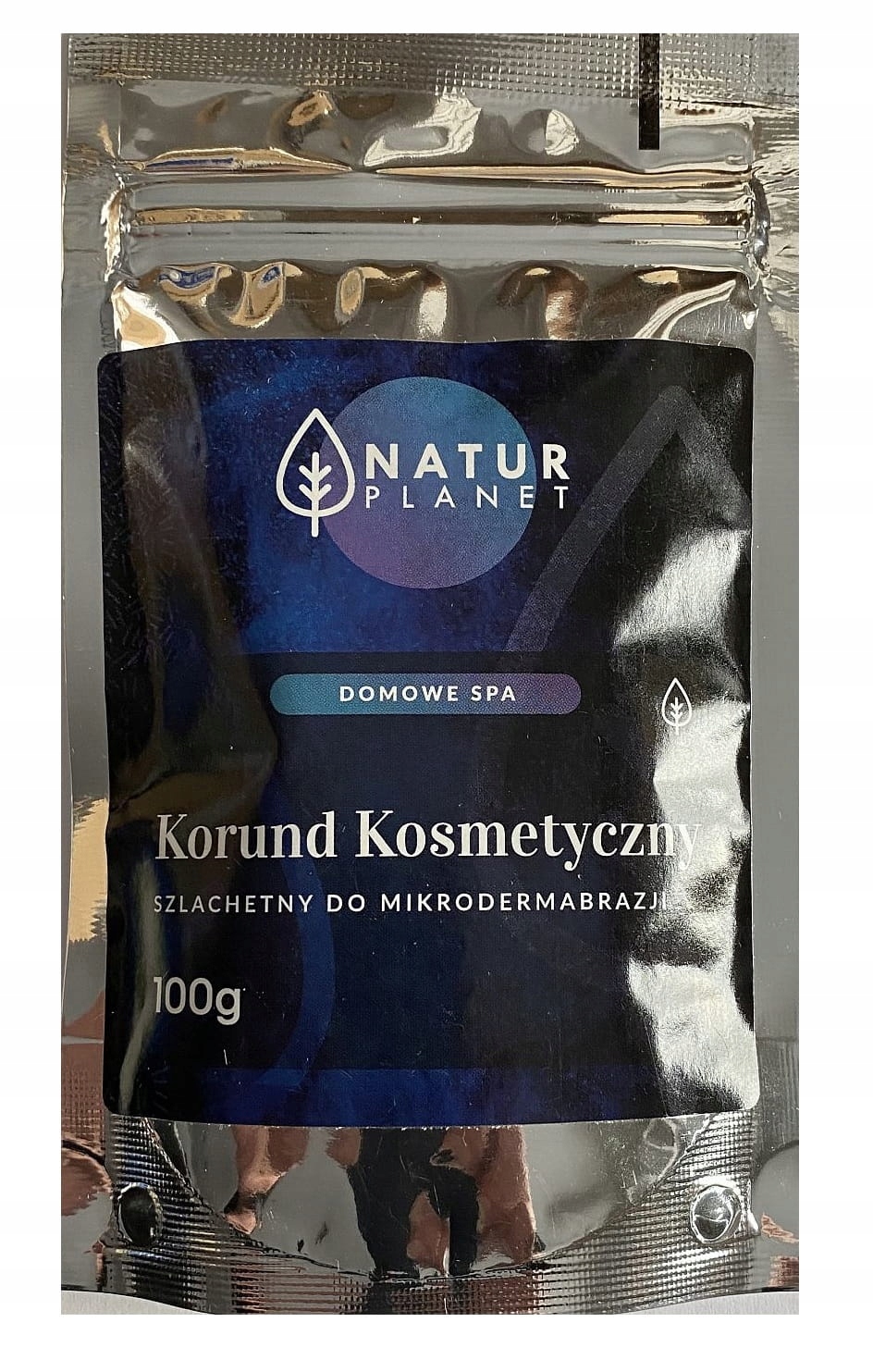 NATUR PLANET Kozmetický korund pre mikrodermabráziu 100 g - peeling