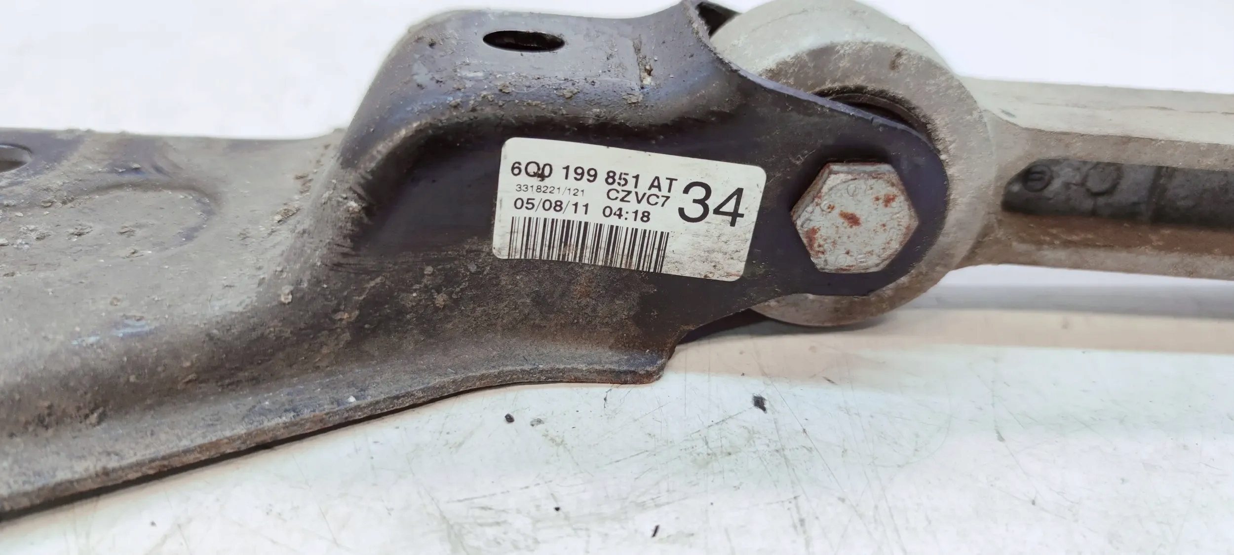 holder gearbox mount rear part AUDI A1 8X 6R0199851AT