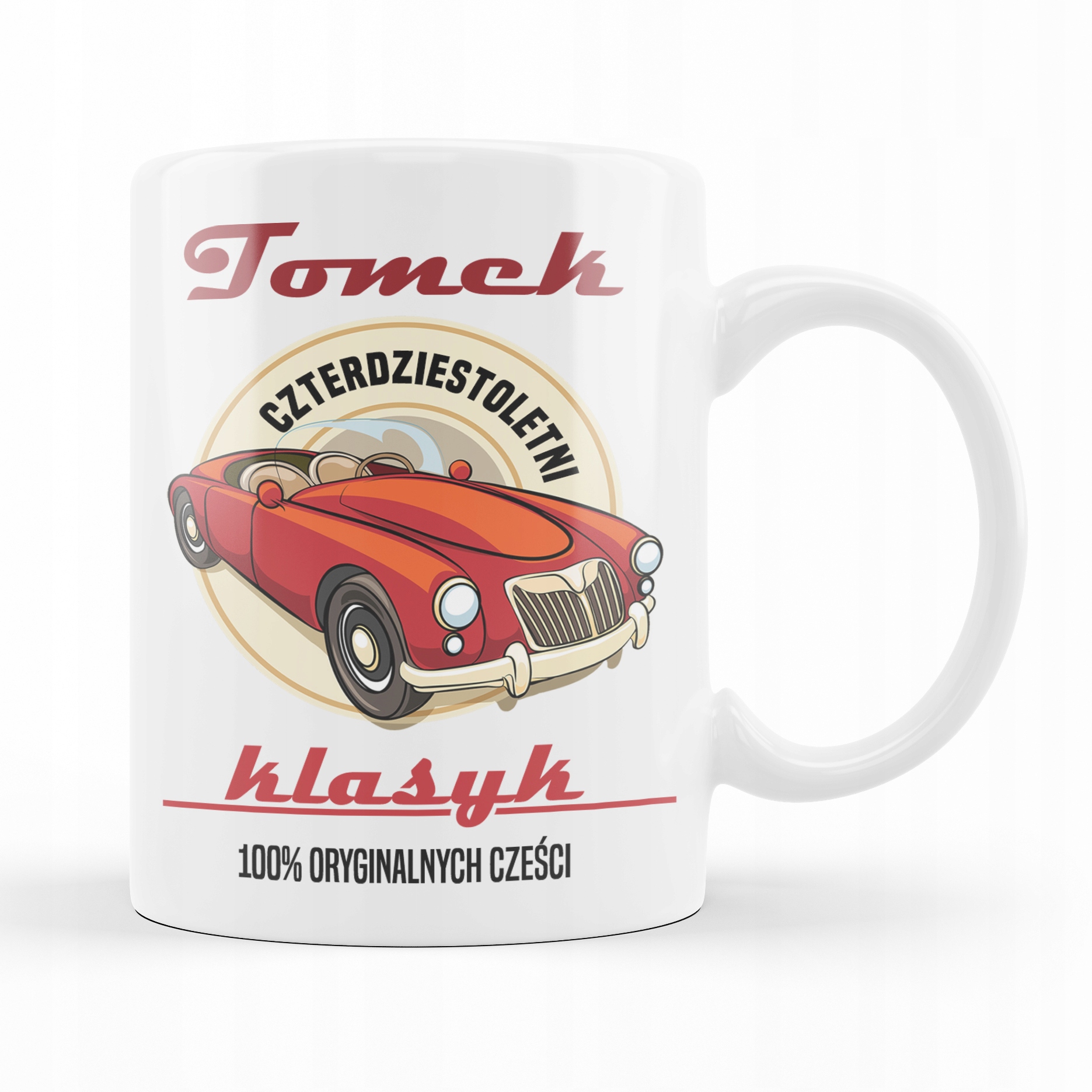 

Kubek Śmieszny Na 40 Urodziny Klasyk Lat