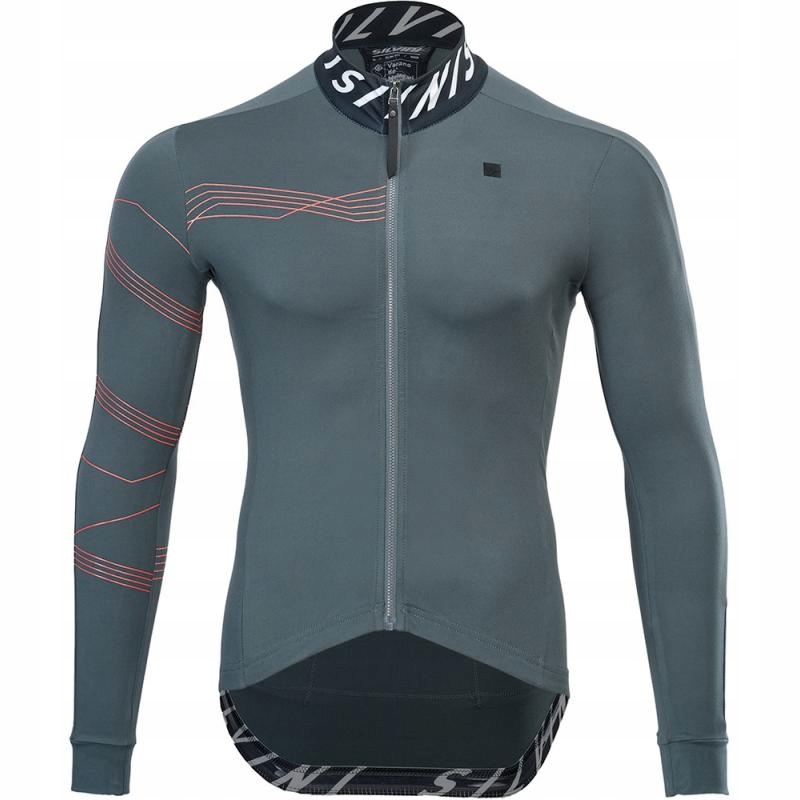 Silvini Koszulka Varano MD1603 długa szara M