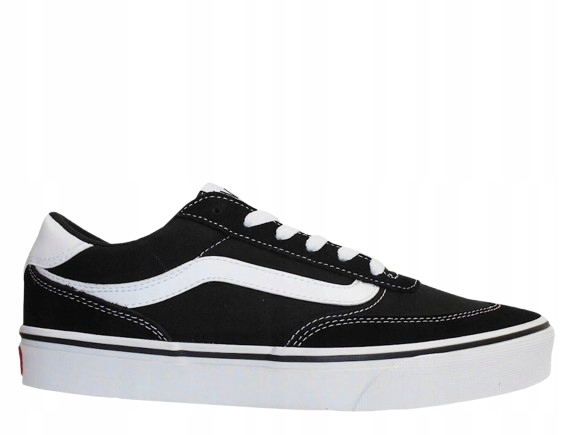 Vans Brooklyn Pánské Černé Šněrovací Tenisky S Nízkou Koženkou 44 L