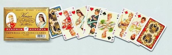 Karty do WSPÓLNEJ GRY KARCIANKA Fajna na IMPREZĘ Lux Kaiser Zestaw do GRY Typ Podstawa