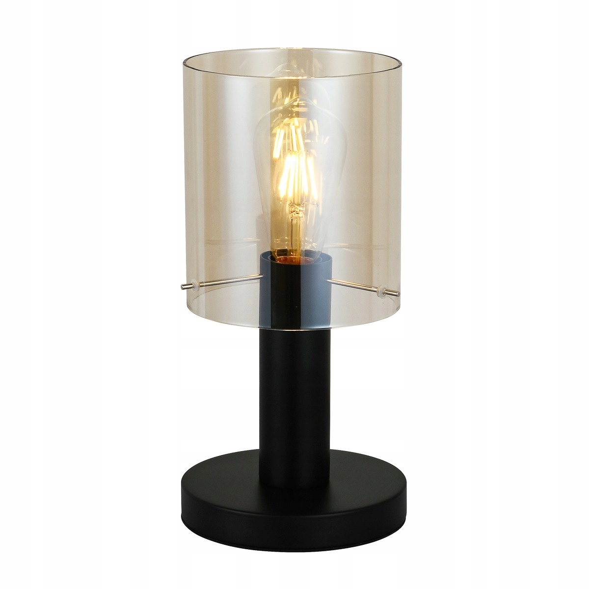 Sardo Stolní lampa Černá Moderní Tuba E27 40W IP20