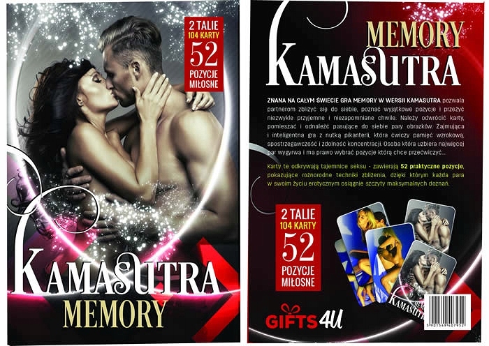 EROTIKUS JÁTÉK - KÁMASZÚTRA - VALENTIN NAPI AJÁNDÉK Megnevezés Kamasutra Memory