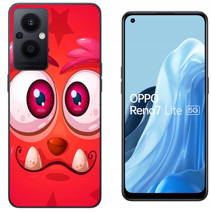 

Etui Silikon Do Oppo Reno7 Lite 5G Szkło