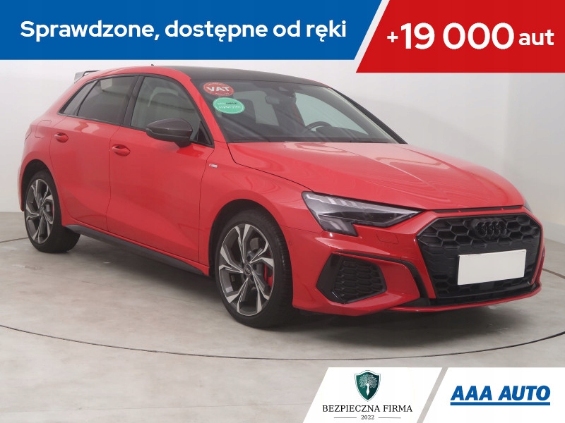 Audi A3 45 TFSI e, салон Польша, сервис ASO