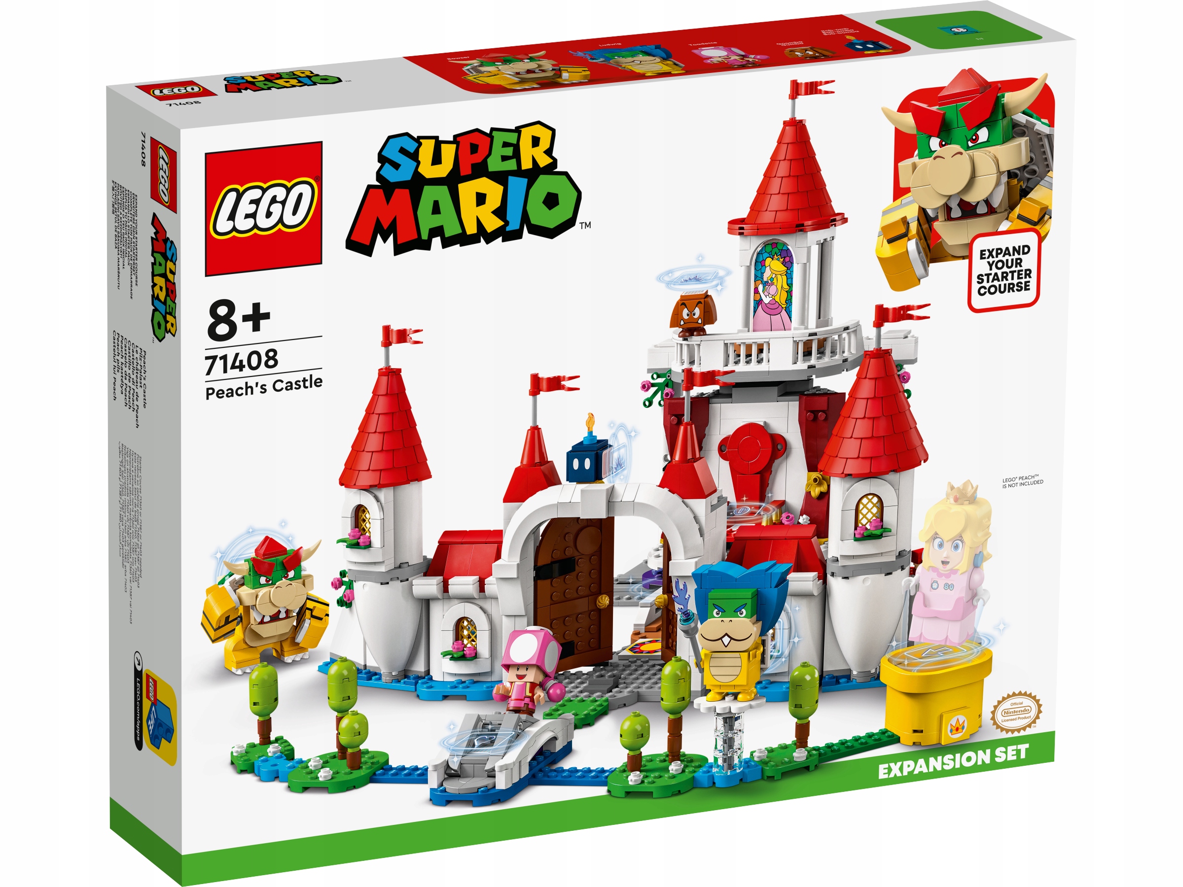 Lego Mario Hrad Peach 71408