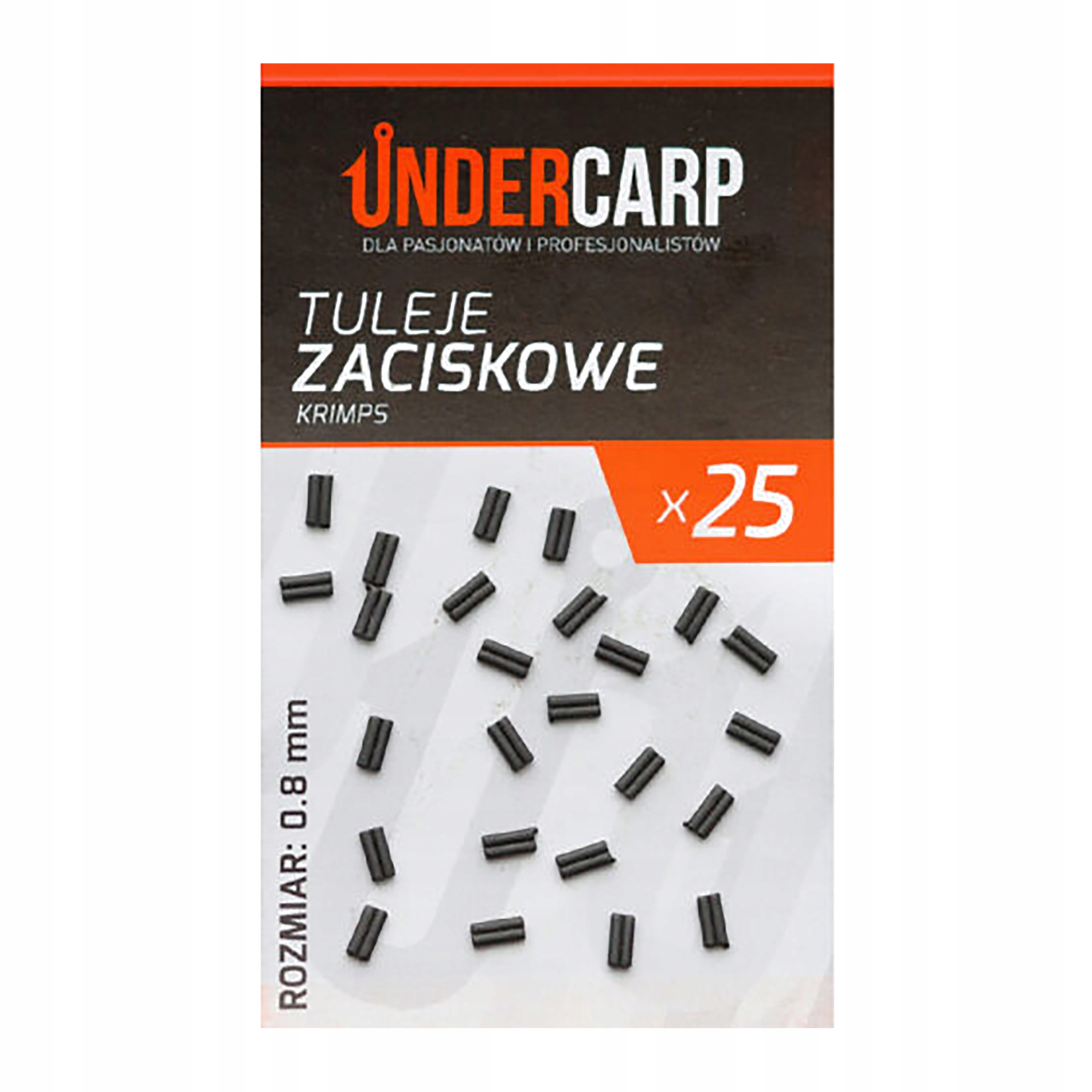 Tuleje zaciskowe UnderCarp Krimps 0.6 mm
