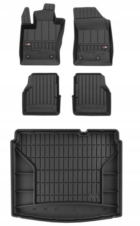 Set 3D gumové rohože Jeep Compass 2 od 2017- d