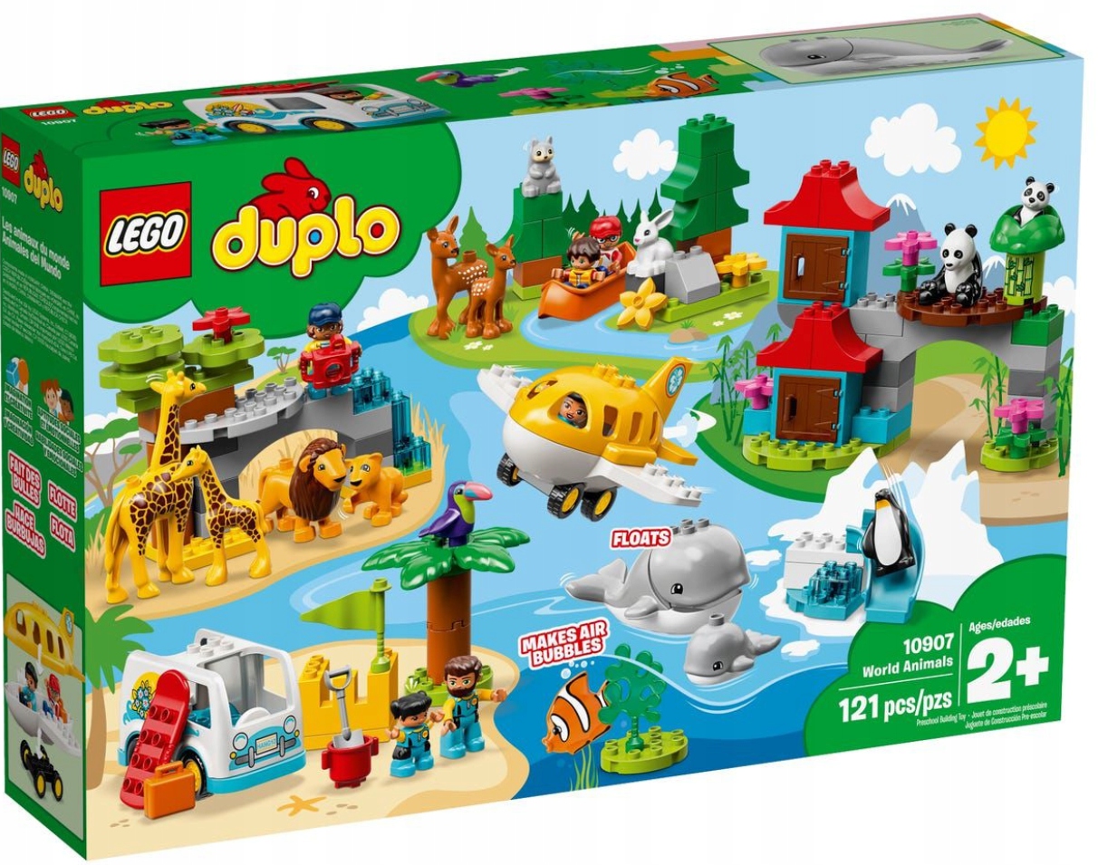 Lego Duplo 10907 Zvířata světa Nové
