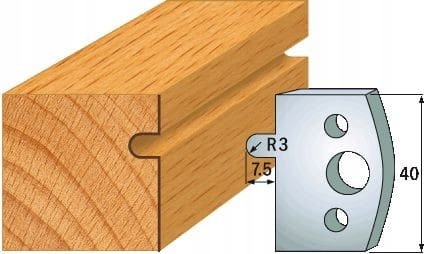 Omezovače nožů hlavic 40 mm 691.010 Cmt