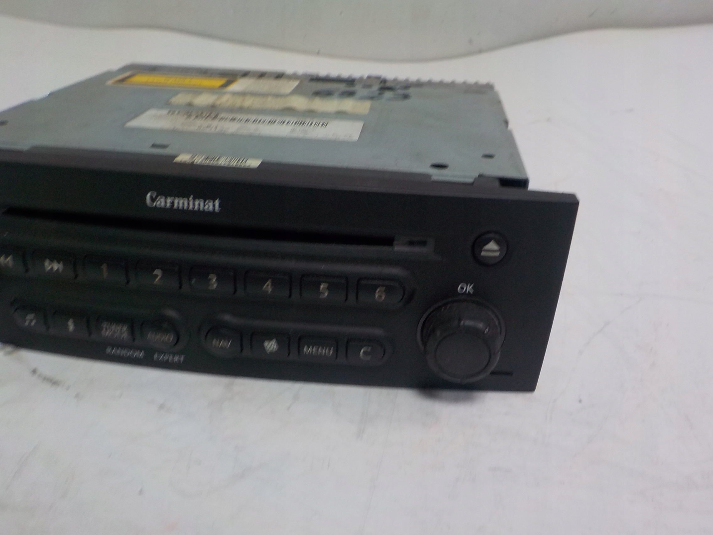 RENAULT MEGANE II RADIO navigation code 8200484424T