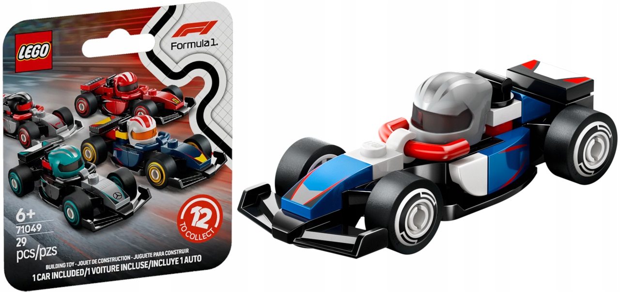 LEGO 71049 MINIFIGURES AUTÓ FORMULA F1 VCARB NR8