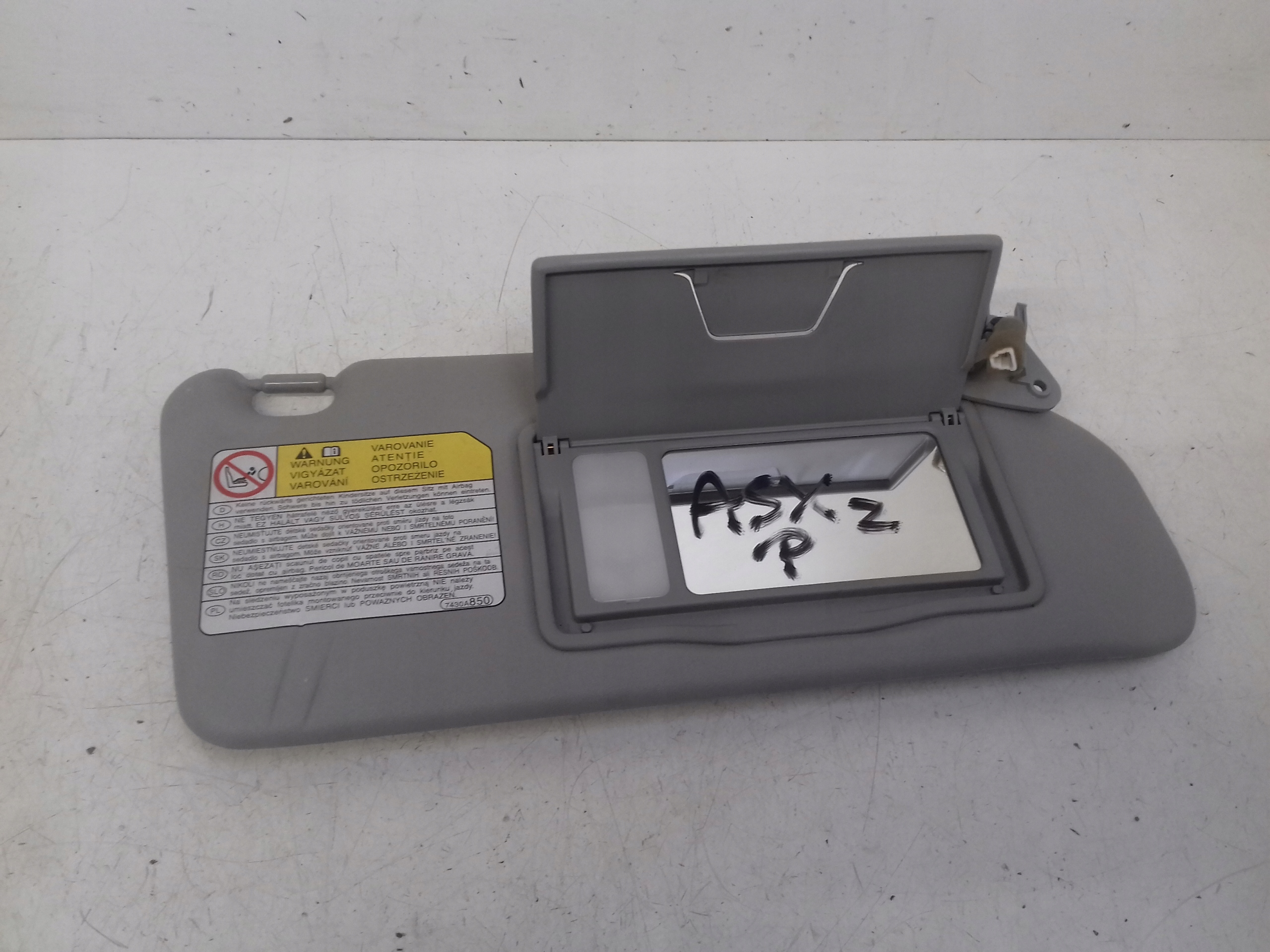 visor przeciwsloneczny right Mitsubishi ASX
