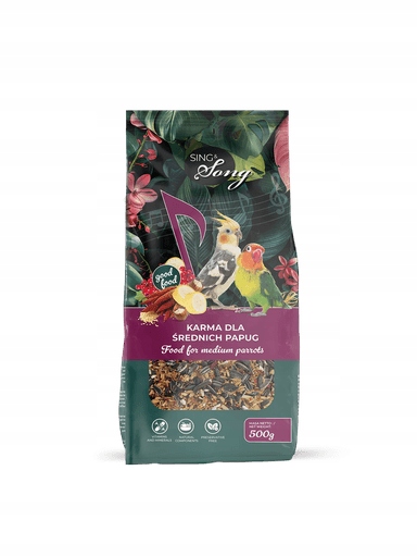 Levně 4 X Sing&song krmivo pro střední papoušky 500 g