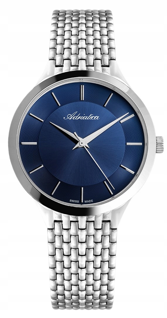 Dámské hodinky Adriatica A1276.5115Q stříbrné swiss gravírování