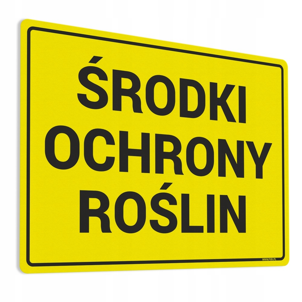 

Naklejka Środki Ochrony Roślin 15x20