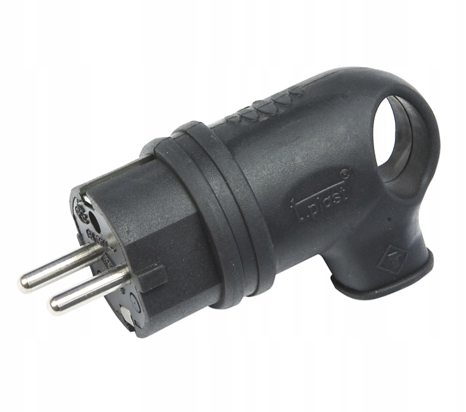 

Wtyczka Gumowa 16A 230V IP44 Z Uchwytem Hermetyczn