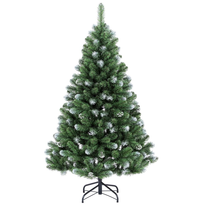 Umelý Vianočný Stromček Vianočný stromček Kovový Stojan 150 CM