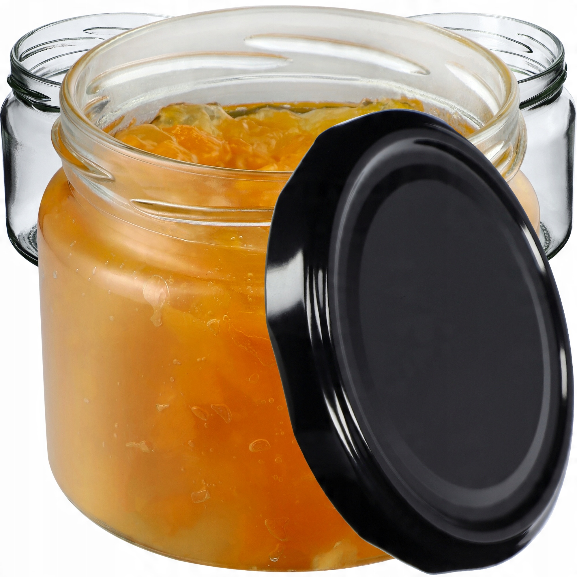 

10x Słoik Szklany 330 ml Dżem Miód Wieczko FI82