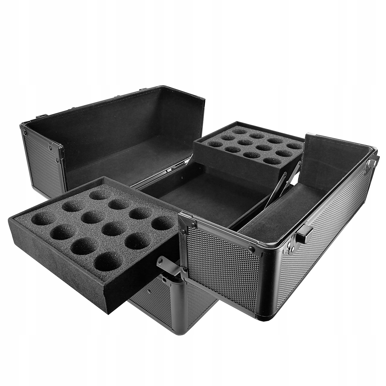 

Kuferek Kosmetyczny Na Lampę Lakiery Czarny