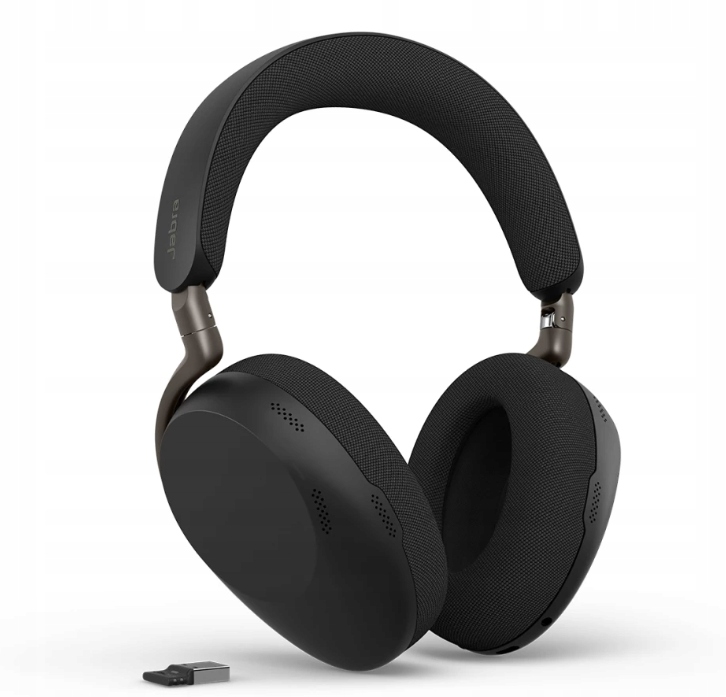 Słuchawki bezprzewodowe nauszne Jabra Evolve3 85 Uc Link 390c Czarne