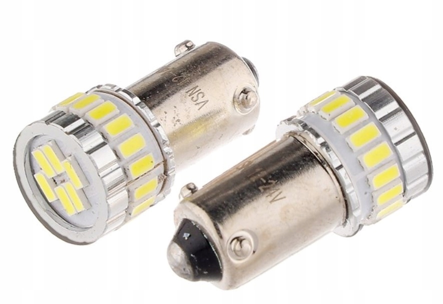 

Żarówka Vision H21W BAY9S 18xLED Canbus Biała x2